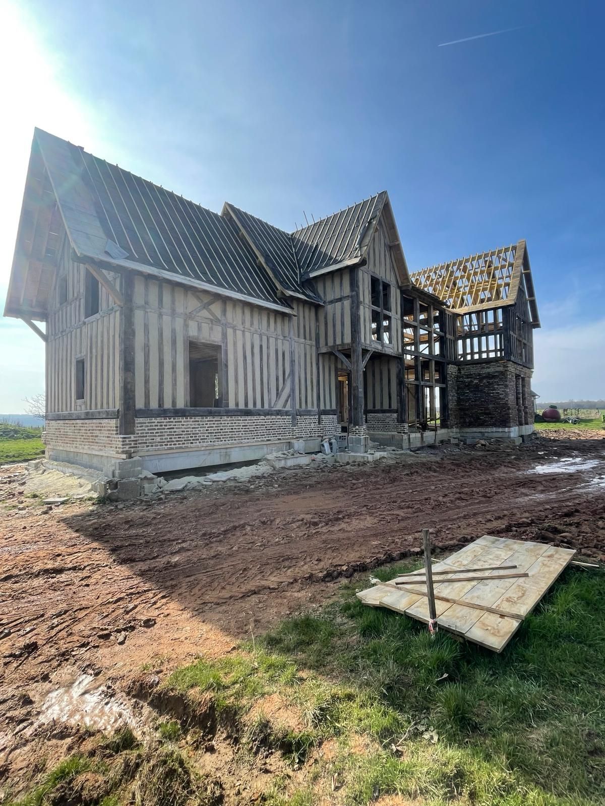 Construction d'une maison