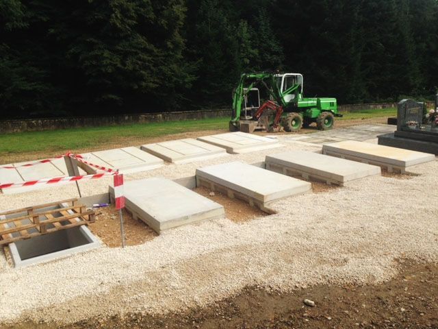 Construction de caveaux