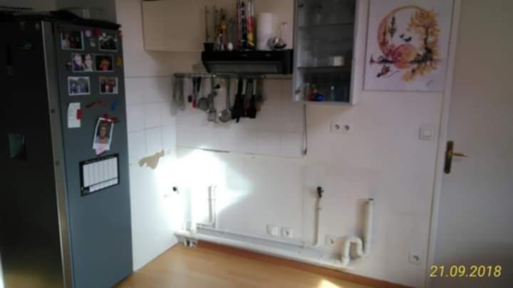 Cuisine en cours de rénovation