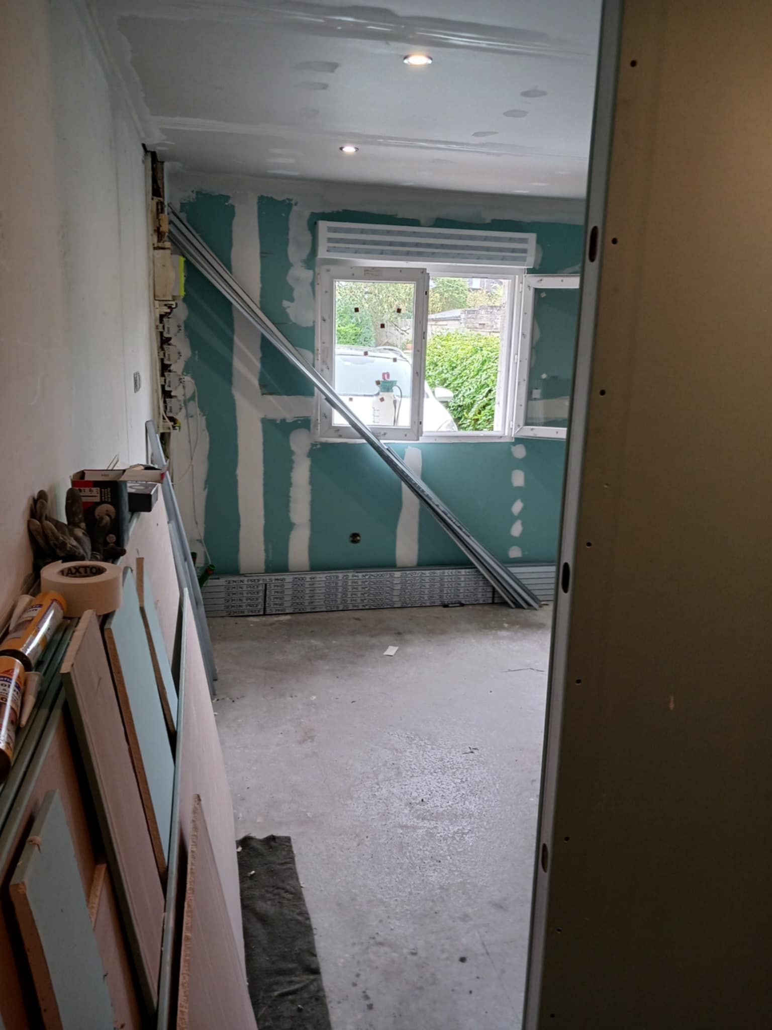 Rénovation d'une pièce