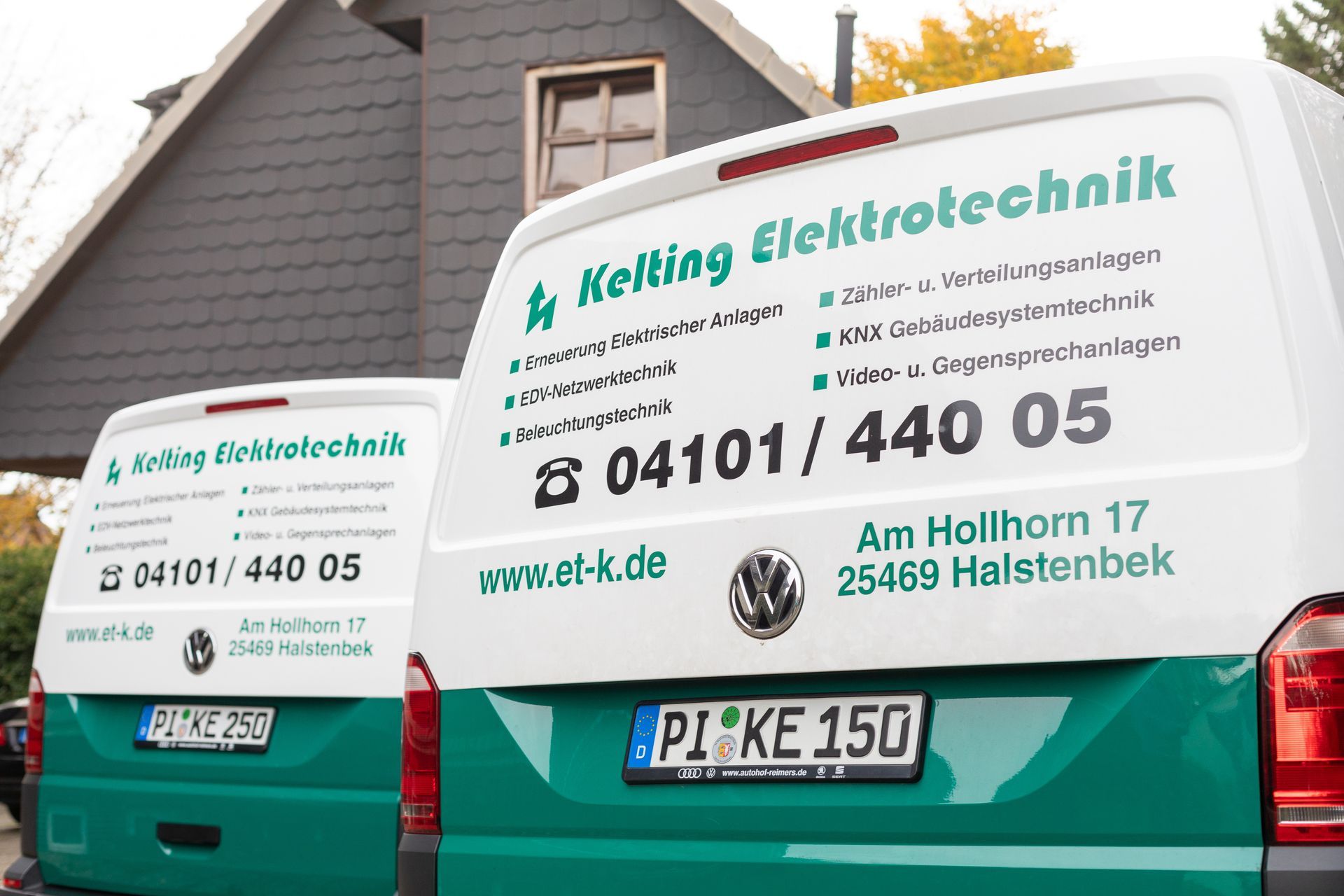 Kelting Elektrotechnik in Halstenbek Titel unsere Leistungen 01