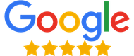 Vers les avis Google. Logo Google avis.