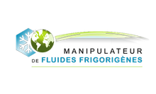 Logo MANIPULATEUR DE FLUIDES FRIGORIGÈNES.