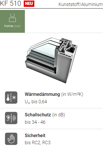Kunststoff - Metall-Fenster3 - In Holz Design AG