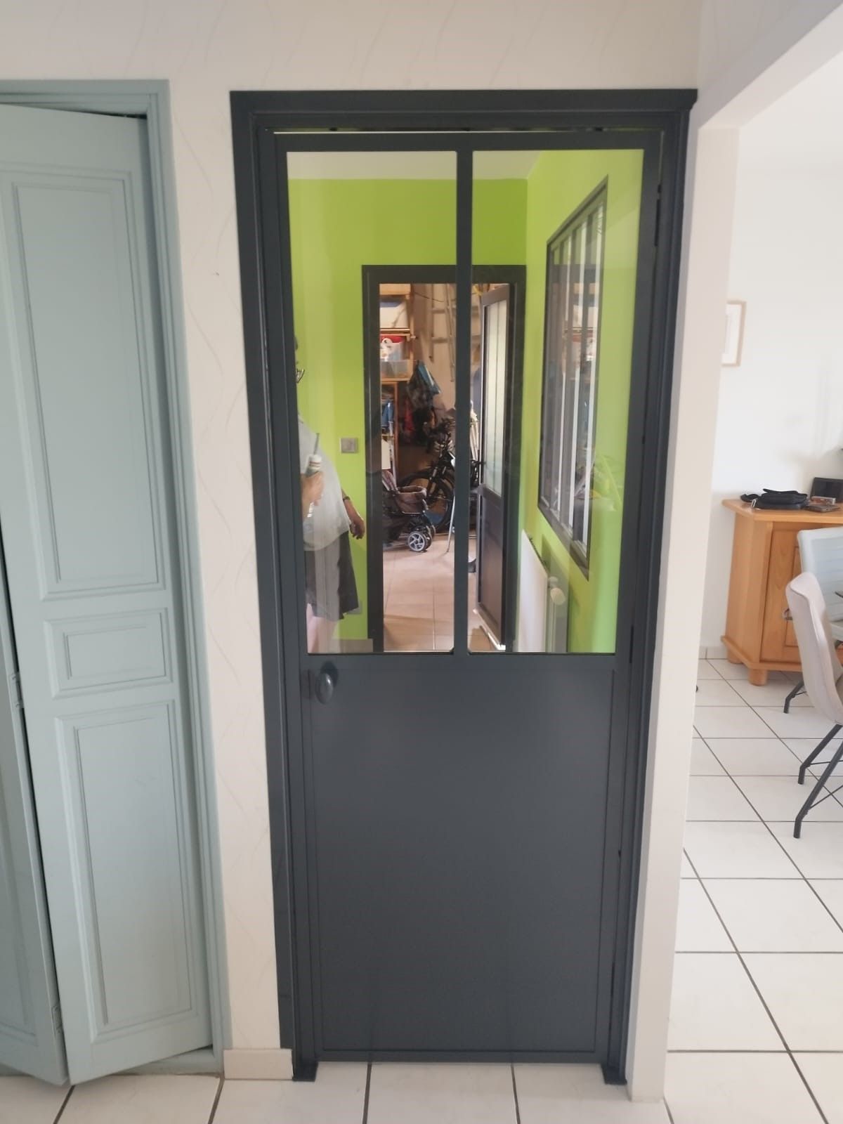 Porte intérieure et verrière