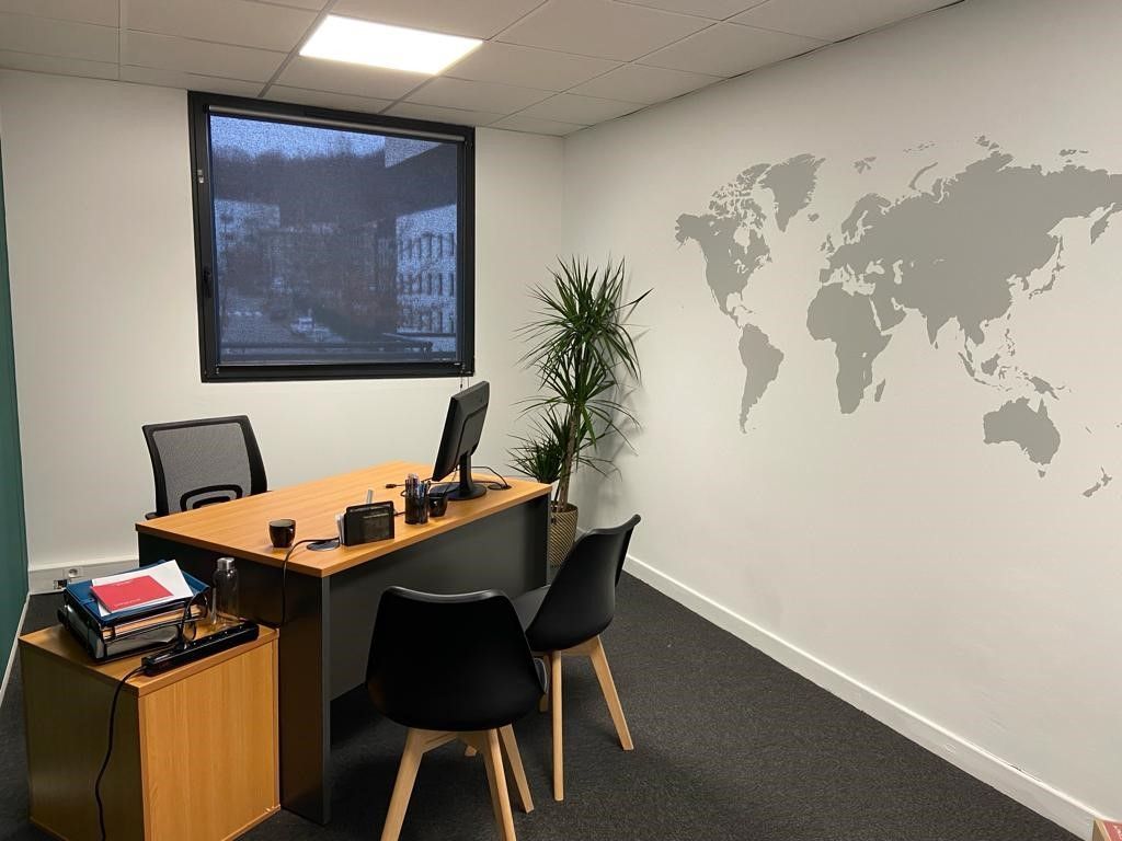 Enrouleur polyscreen en gros plan