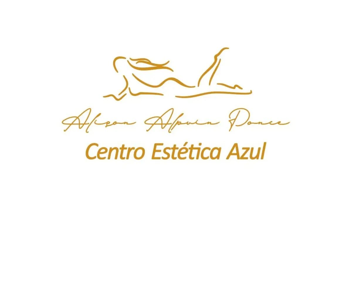 Logotipo del centro comercial La Recova con edificio ilustrado y texto “Rambla Azul y Centro Comercial”