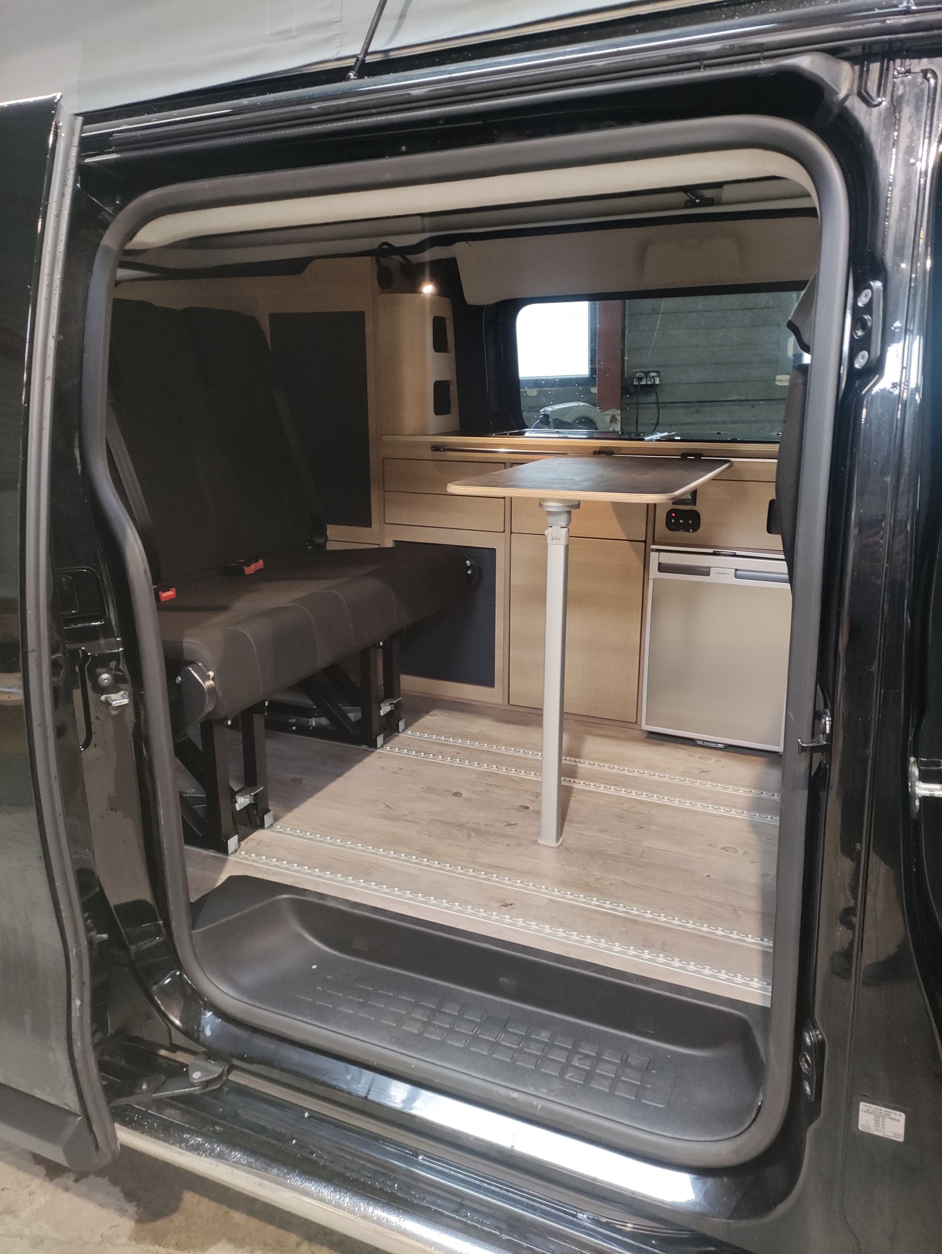 Aménagement d'un fourgon