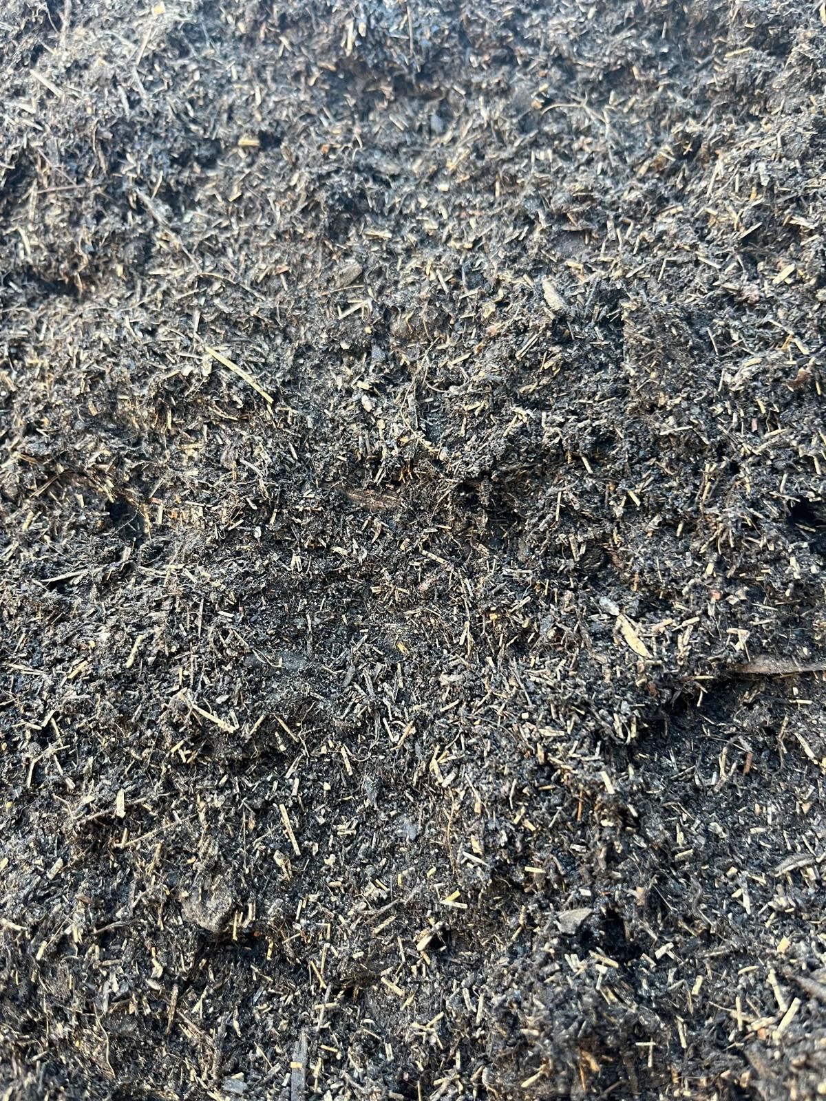 Gros plan sur une surface de gravier gris rugueux et d'asphalte parsemée de petits cailloux.