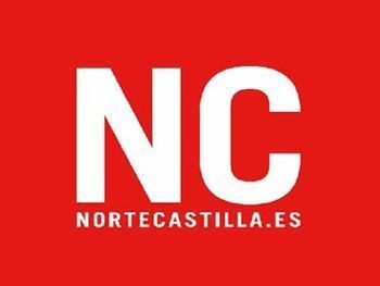 Un logotipo rojo y blanco para nortecastilla.es