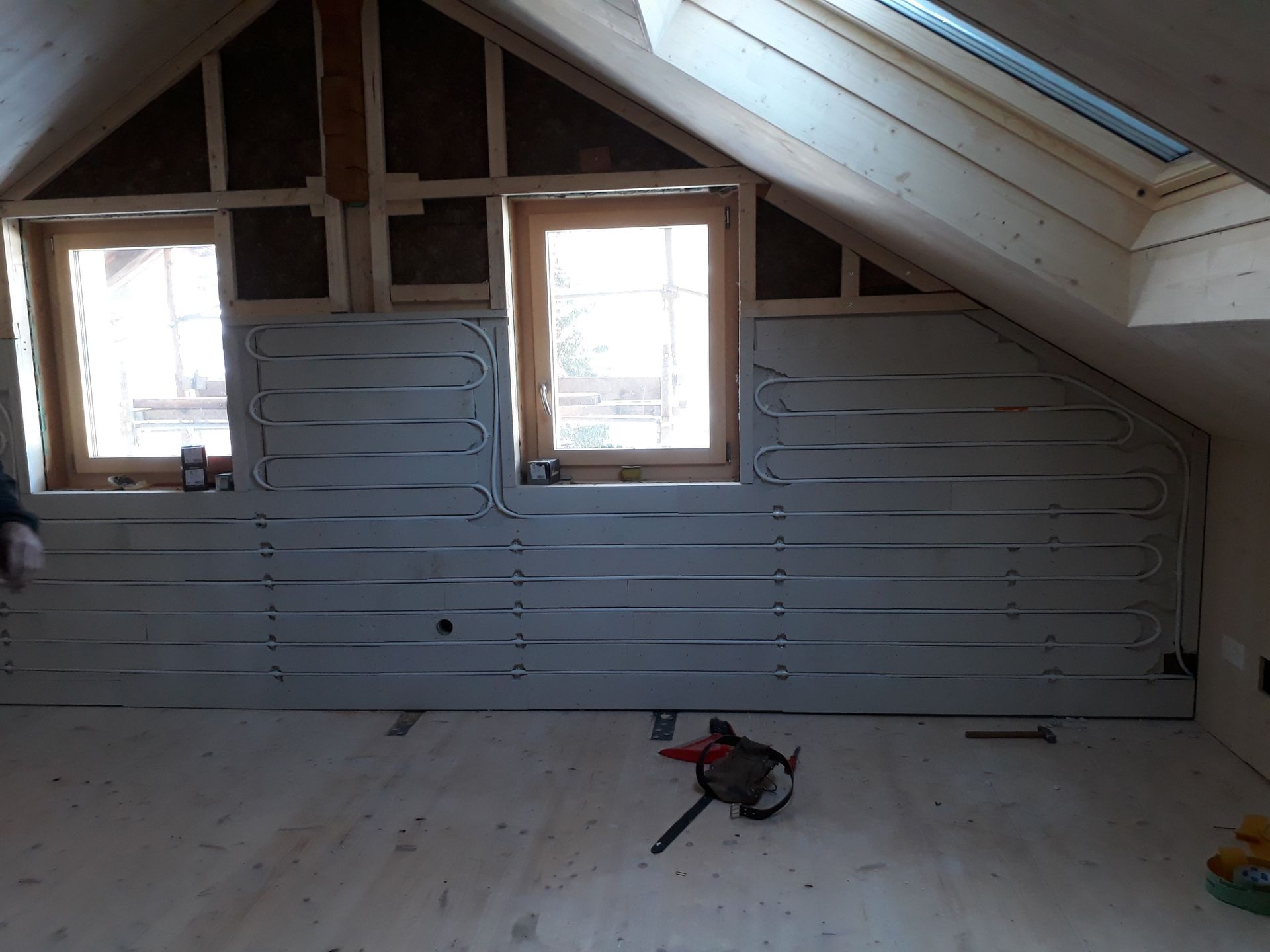 heizungsanlage - schild wärmetechnik - brienzwiler