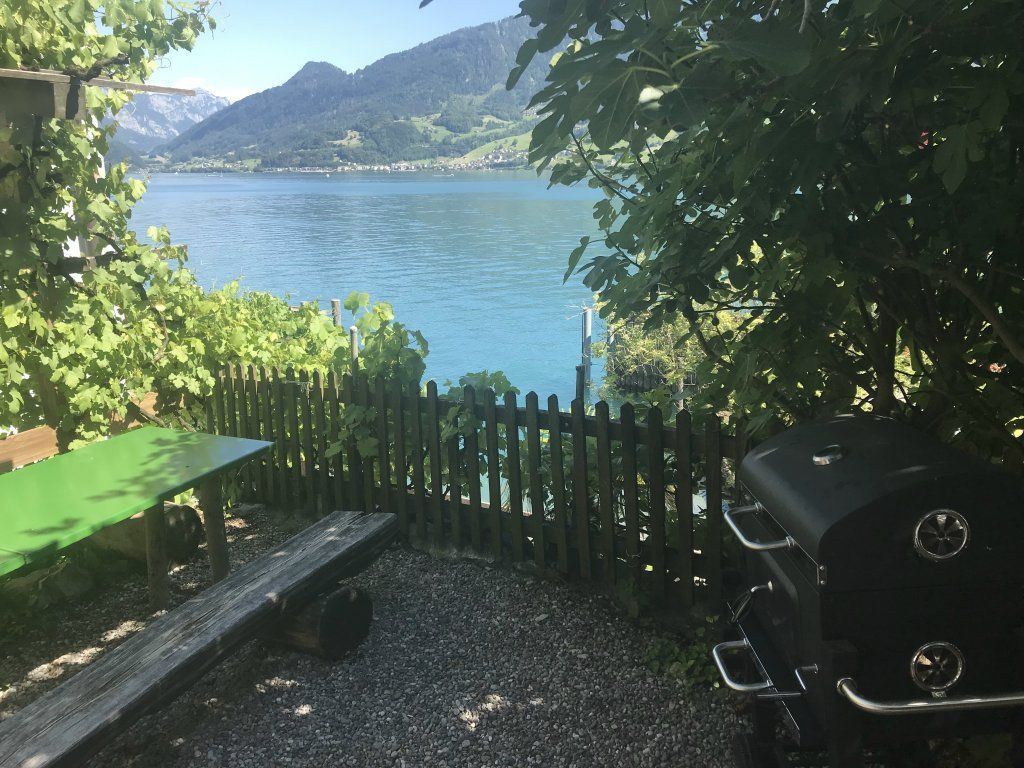 Gartensitzplatz Pergola