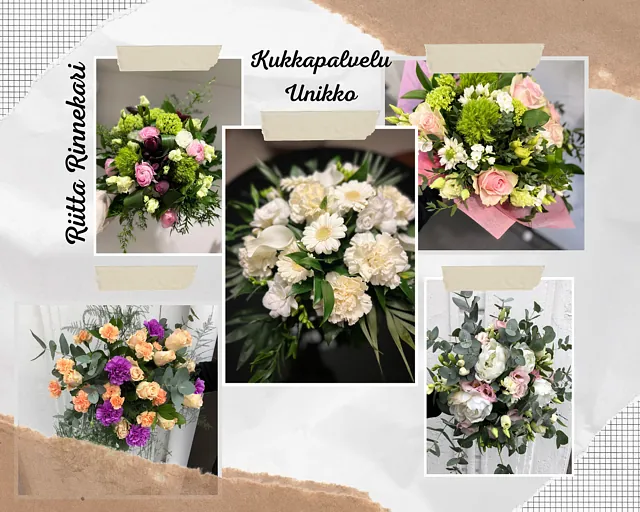 Salon kukkapalvelu Unikko tmi Riitta Rinnekari