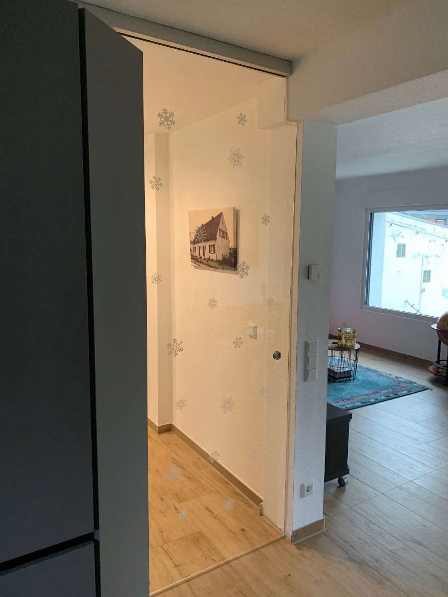 Ganzglastür