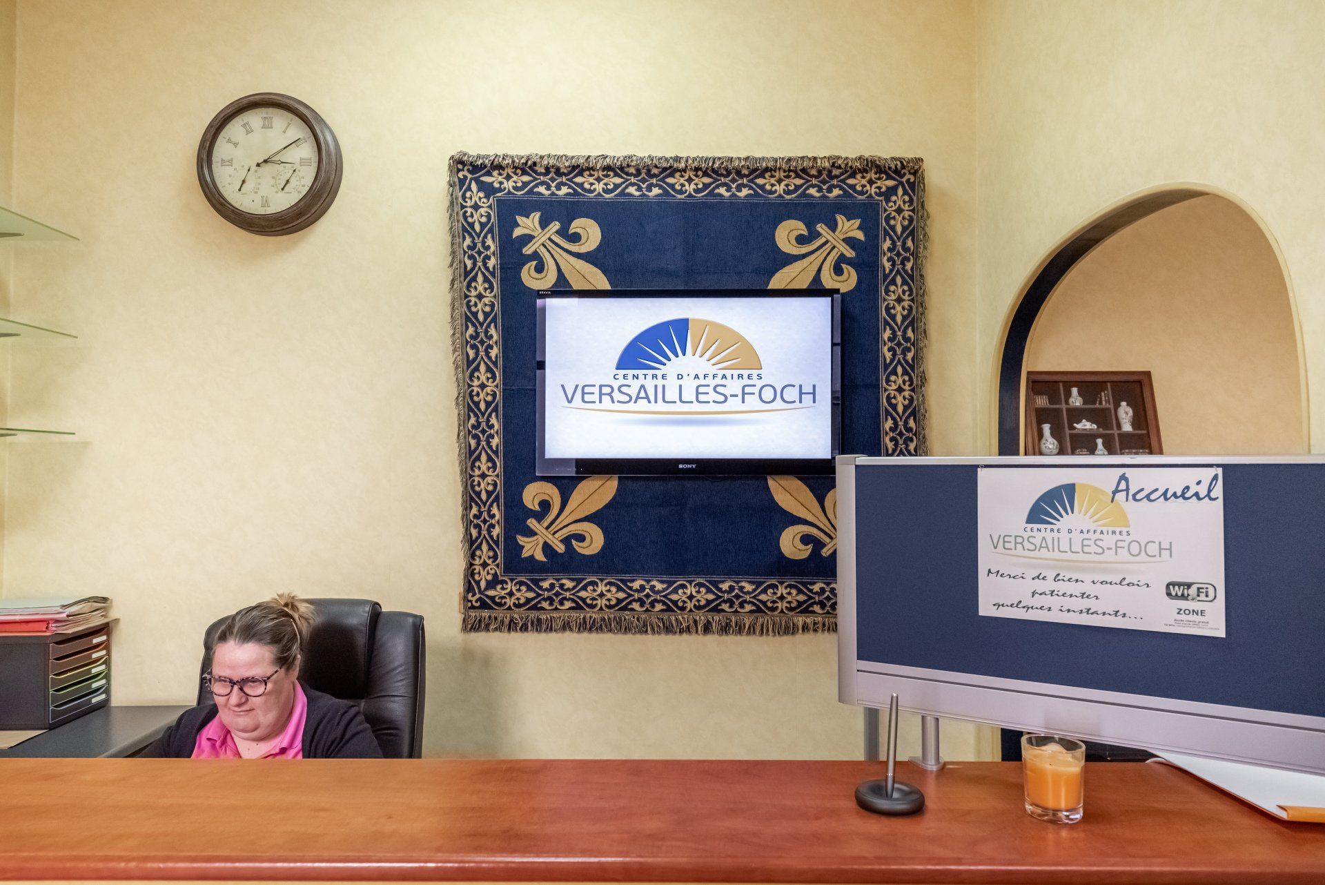 Accueil de notre centre d'affaires