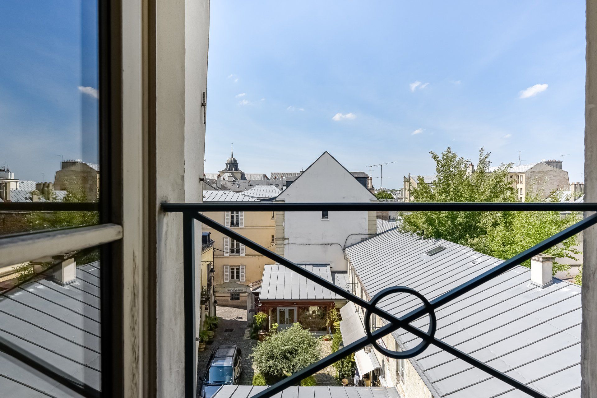 Vue du balcon de notre centre d'affaires