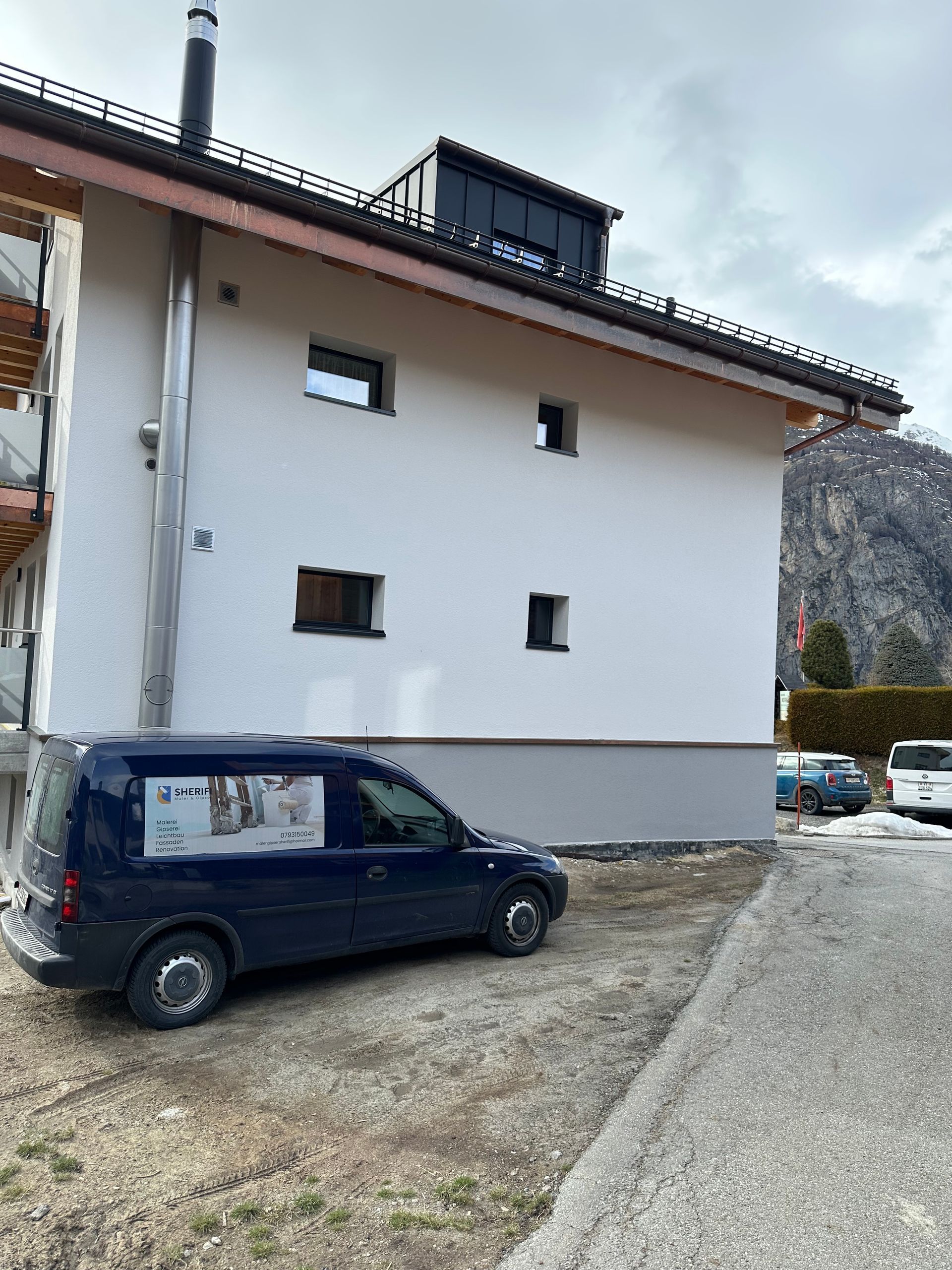 Malerarbeiten Fassade in Rittinen