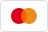 Das Mastercard-Logo besteht aus zwei sich überlappenden roten und gelben Kreisen.