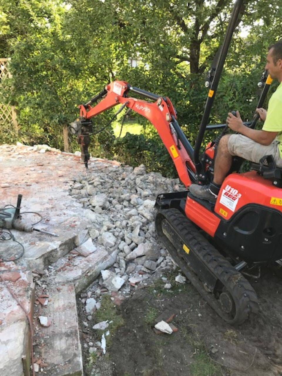 Baustelle von ÖKo Gartenbau