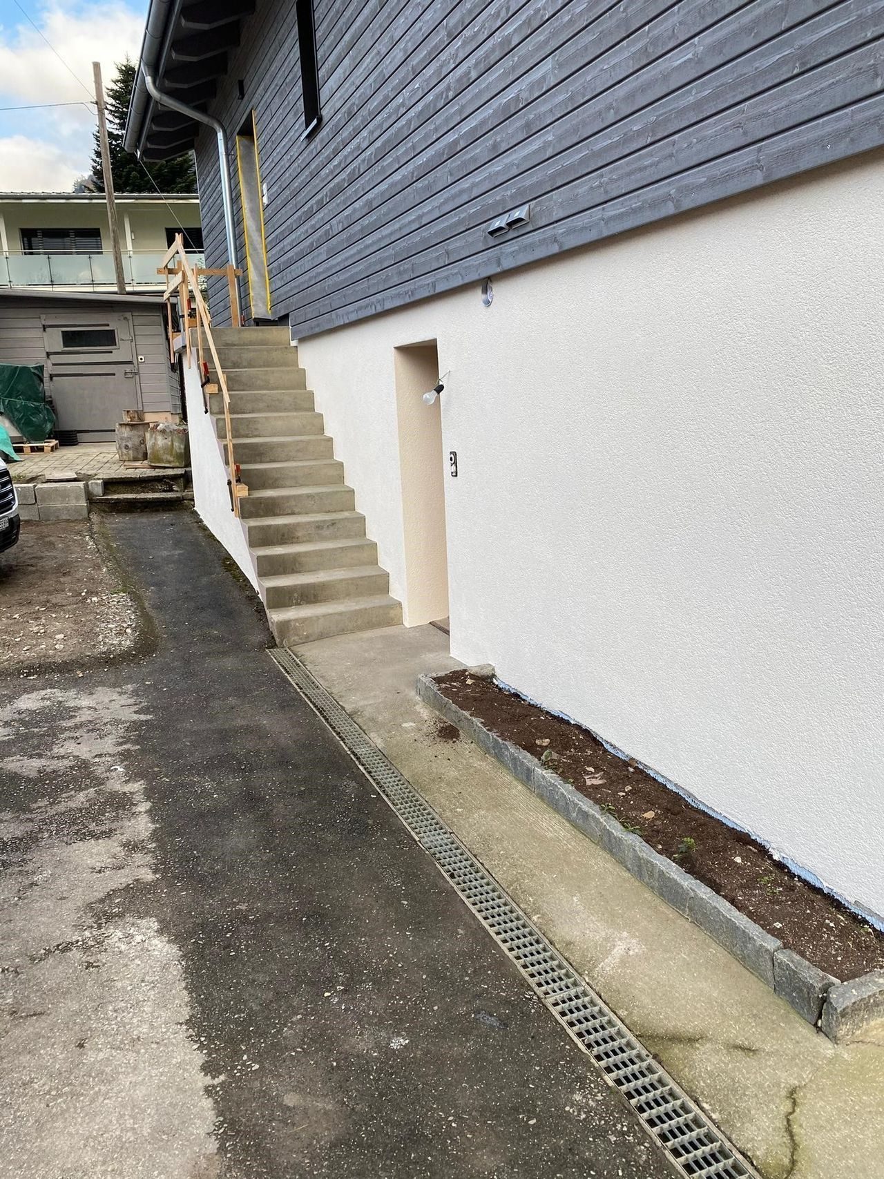 allée en rénovation