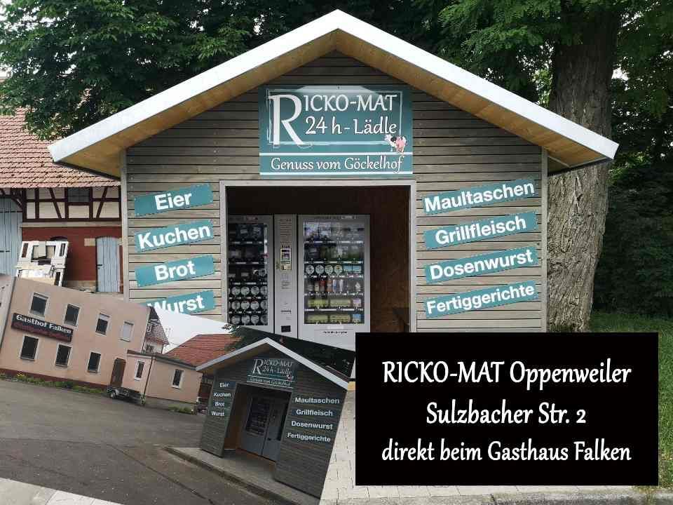 Bild des Lebensmittelautomates am Hof