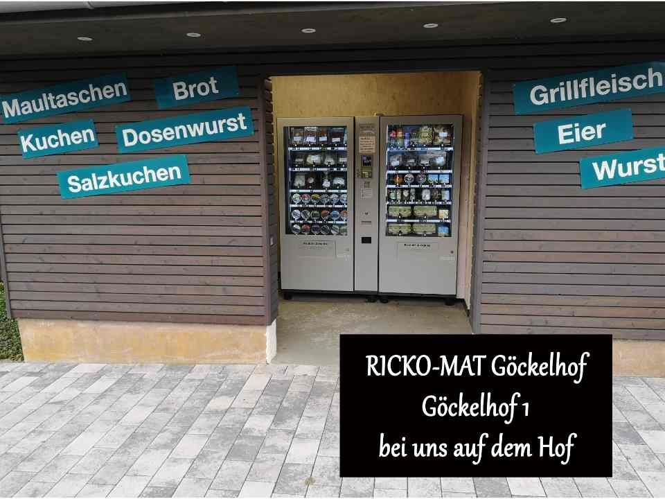 Bild des Lebensmittelautomates am Hof