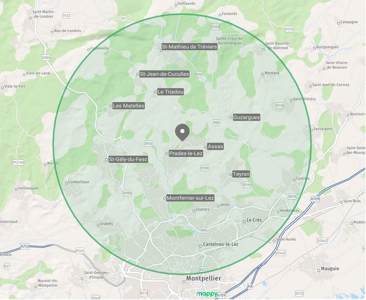 Matériel pour une recherche de fuite par gaz traceur