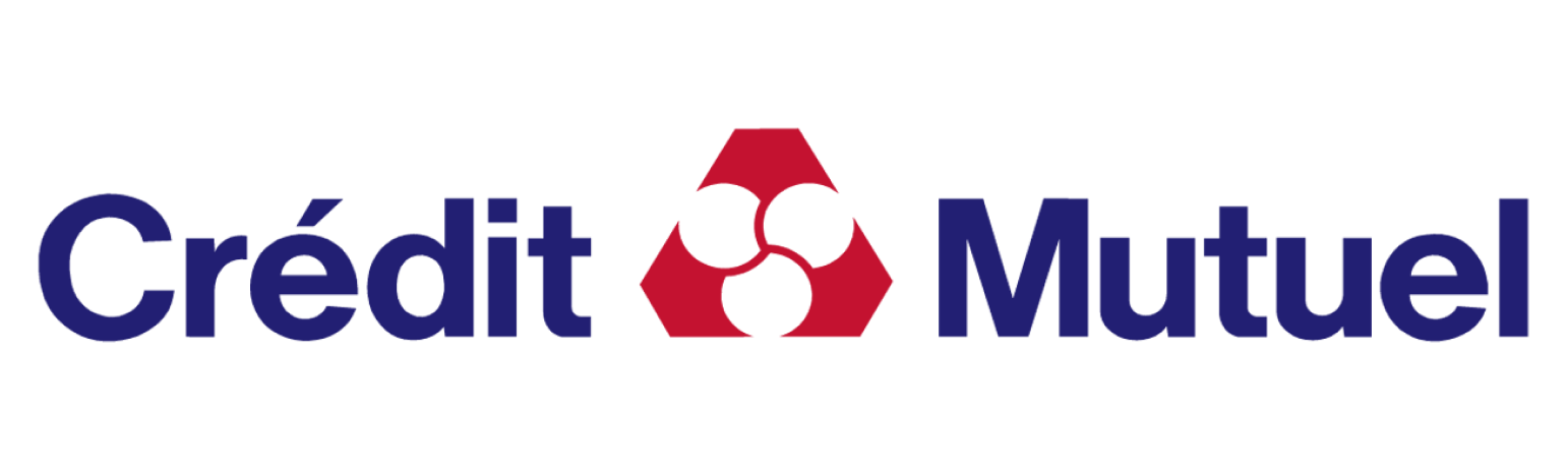 Logo Crédit Mutuel.
