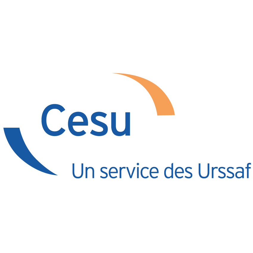 Logo chèque emploi service universel ou CESU.
