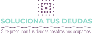 A logo for a company called soluciona tus deudas