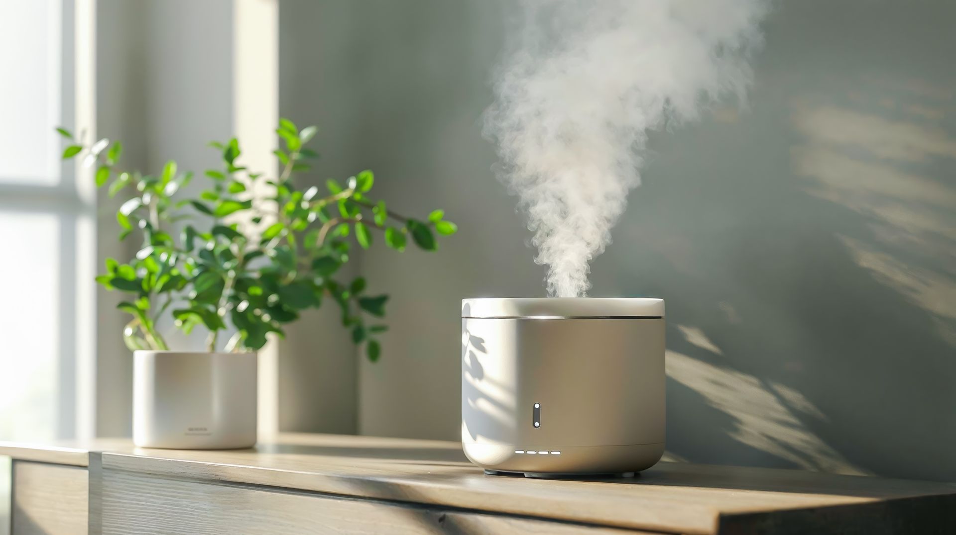 Produits de nettoyage sur les étagères d'un magasin, bouteilles de différentes couleurs.