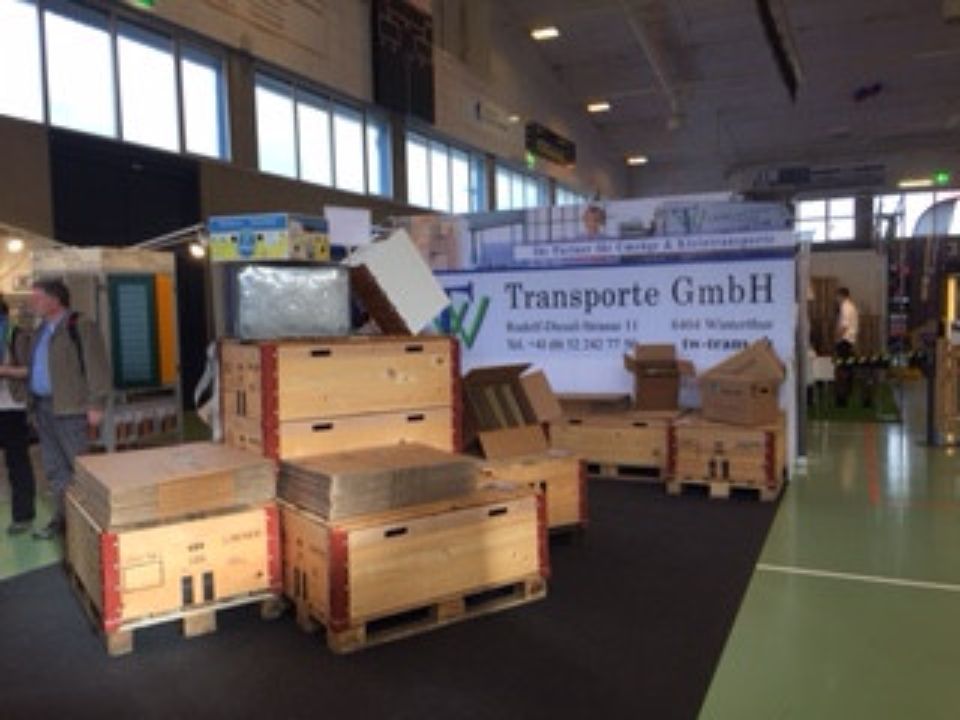 TW Transporte GmbH auf einer Messe
