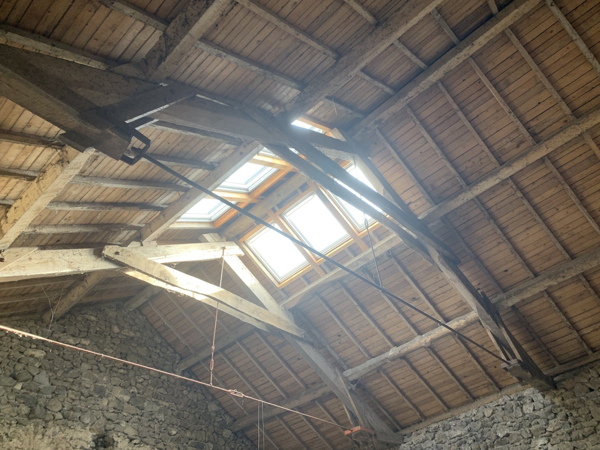 Travaux de charpente