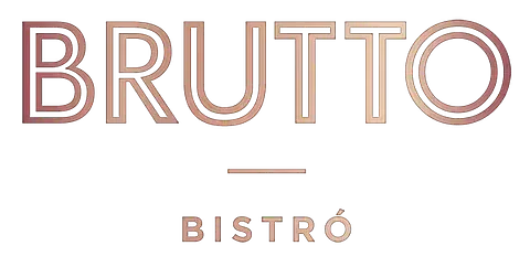 Un logotipo para un restaurante llamado brutto bistro.