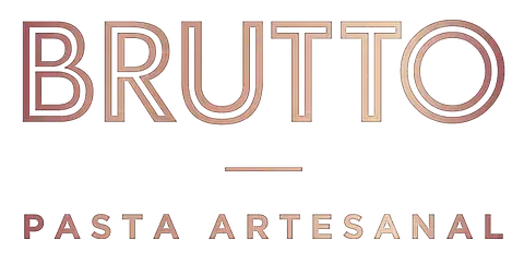 The logo for brutto pasta artesanal is a pasta artesanal restaurant.