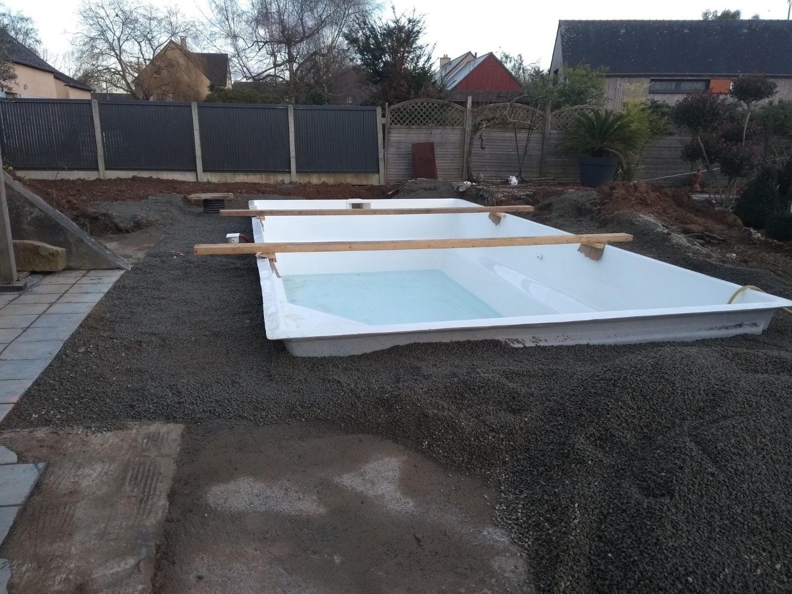 Terrassement pour piscine