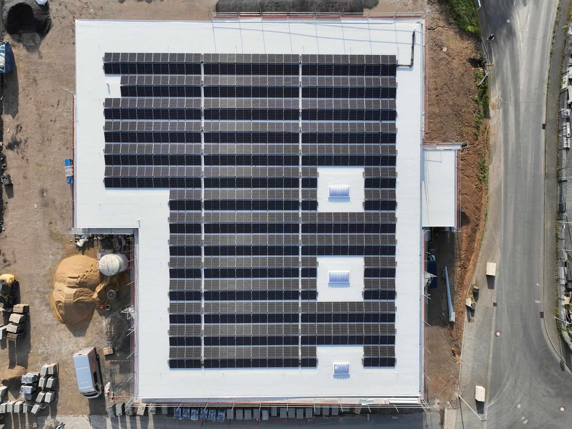 Referenz Supermarkt Solaranlagen von HB green energy GmbH & Co. KG