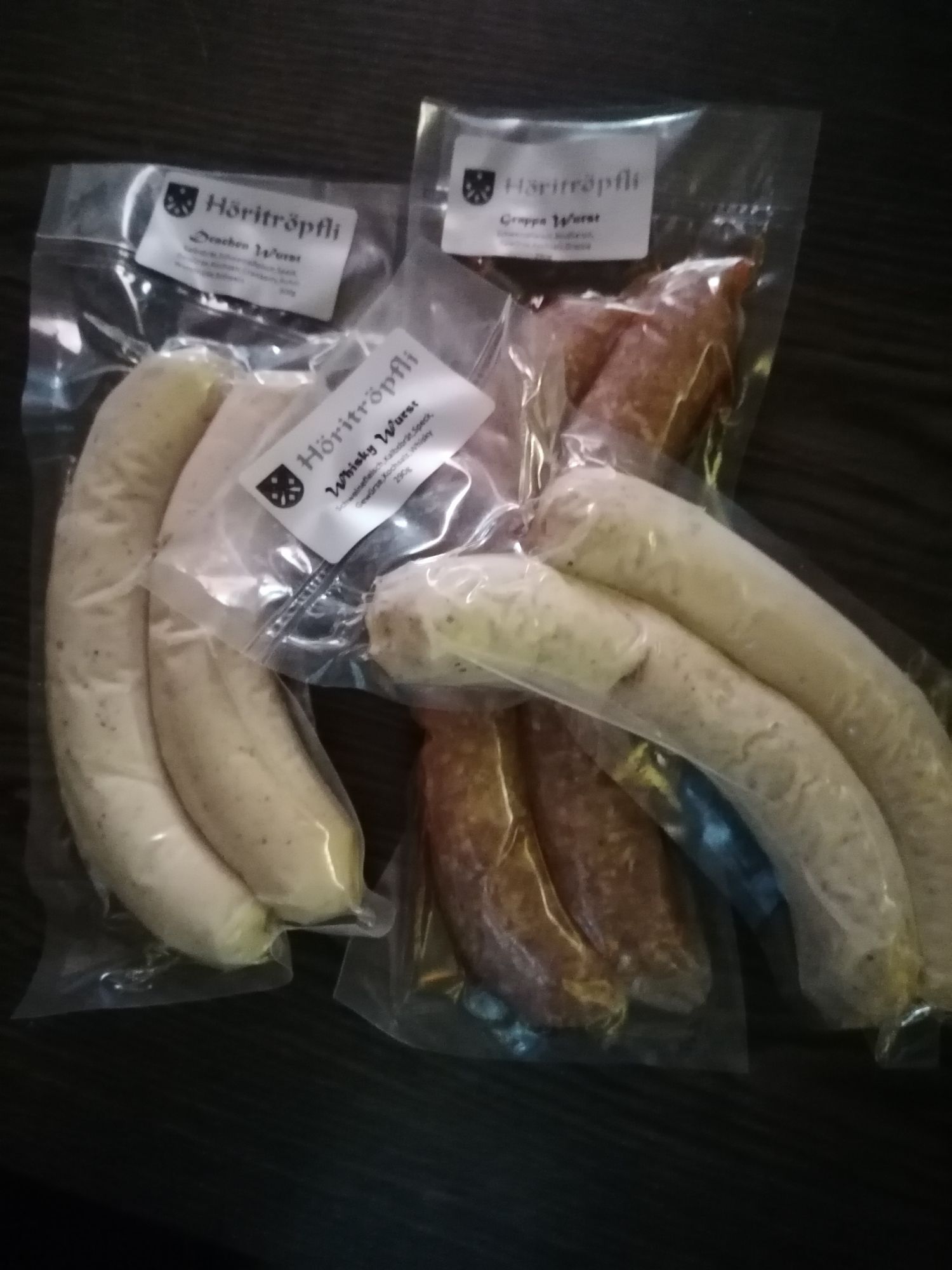 Grillwürste - Höritröpfli Fine Spirits, Whiskey & more - Höri