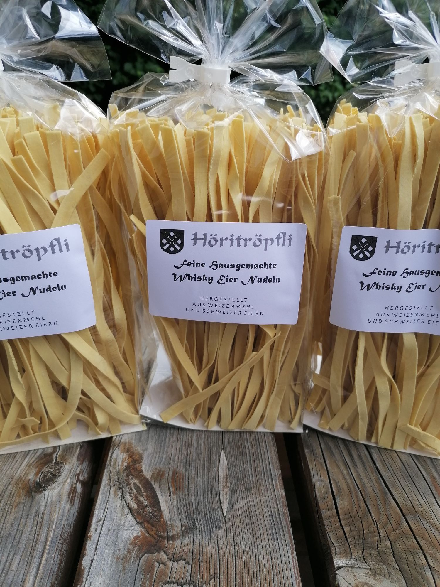 Hausgemachte Nudeln - Höritröpfli Fine Spirits, Whiskey & more - Höri