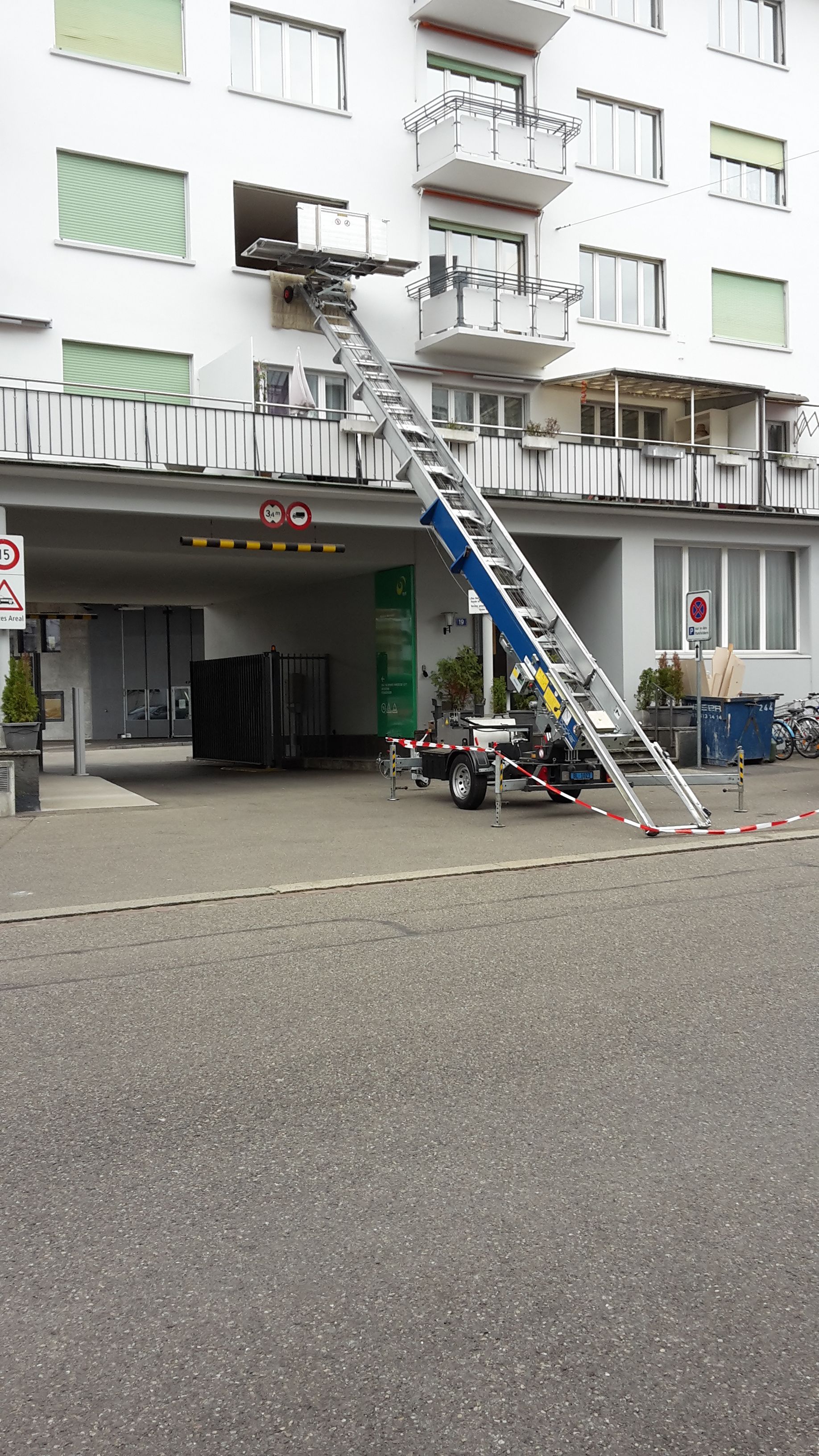 Materialtransport - GIMA Billich AG Basel