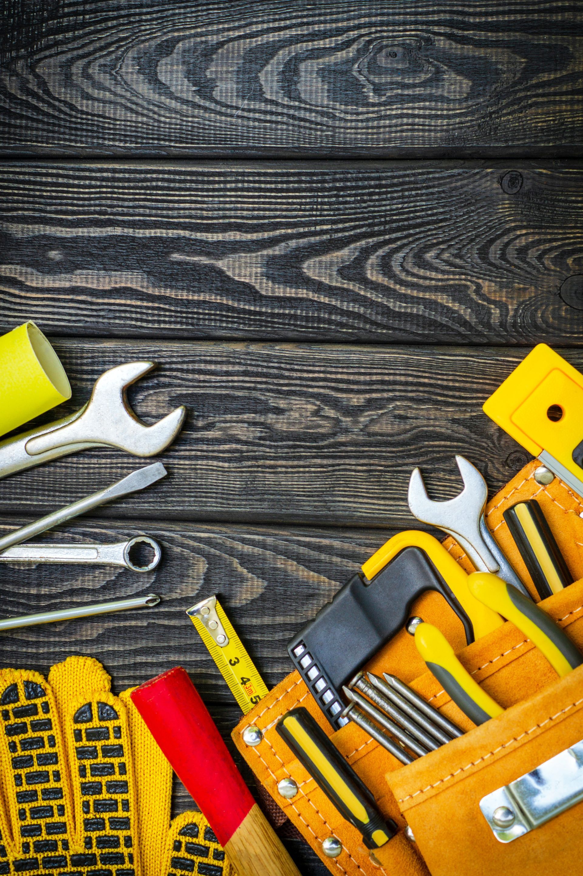 Des outils de menuiserie