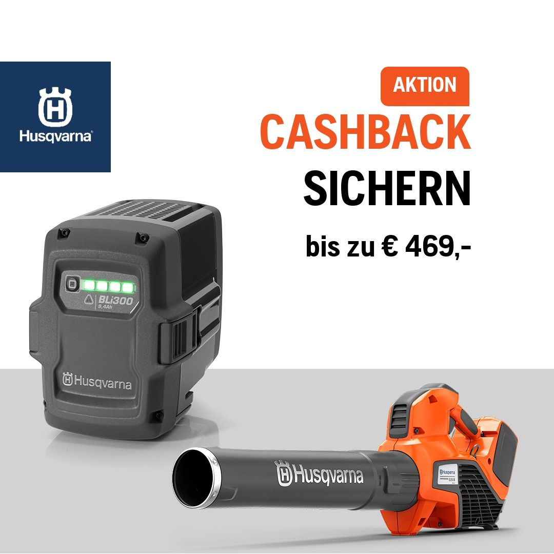 Cashback Aktion Husqvarna