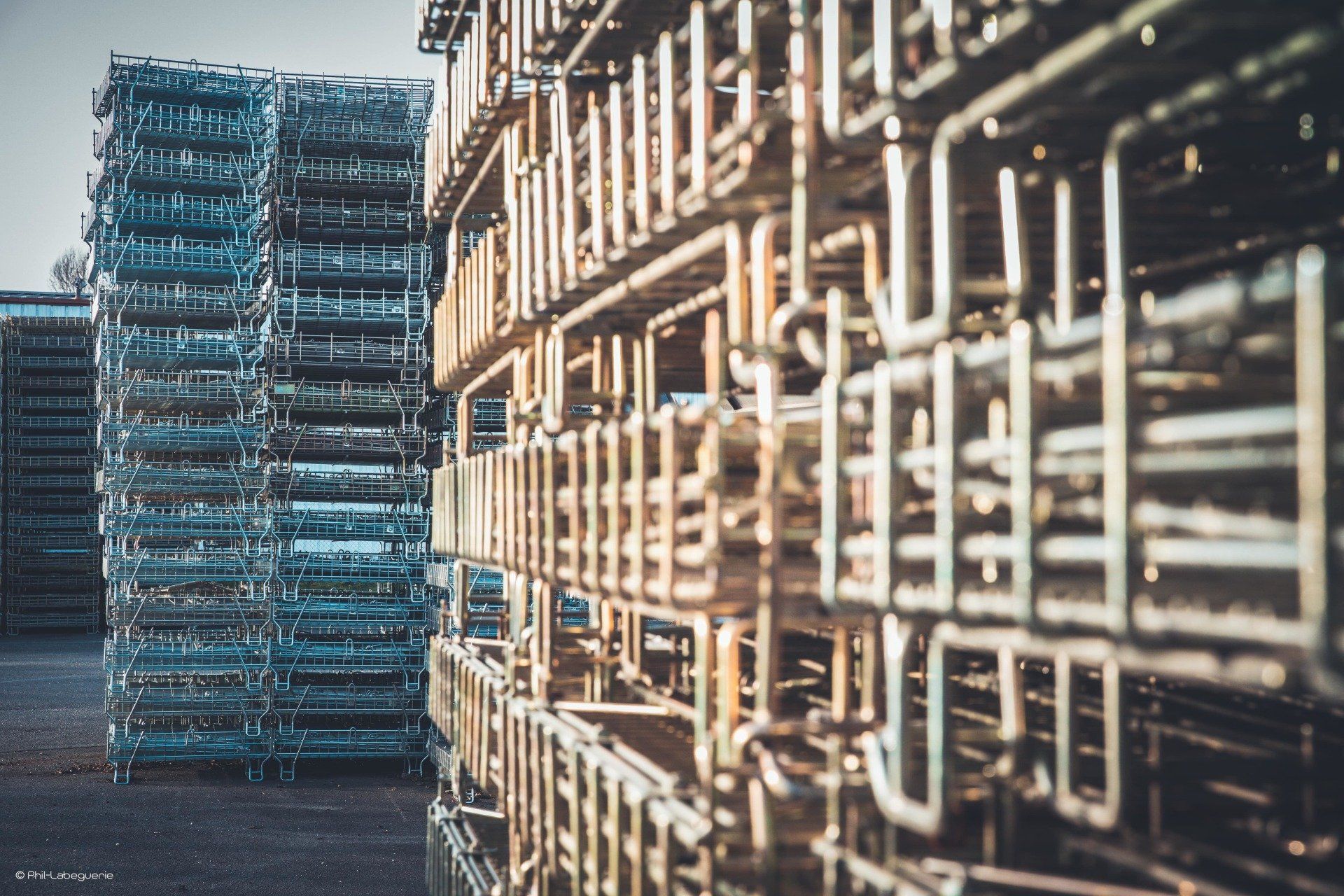 Casiers de stockage à l'extérieur
