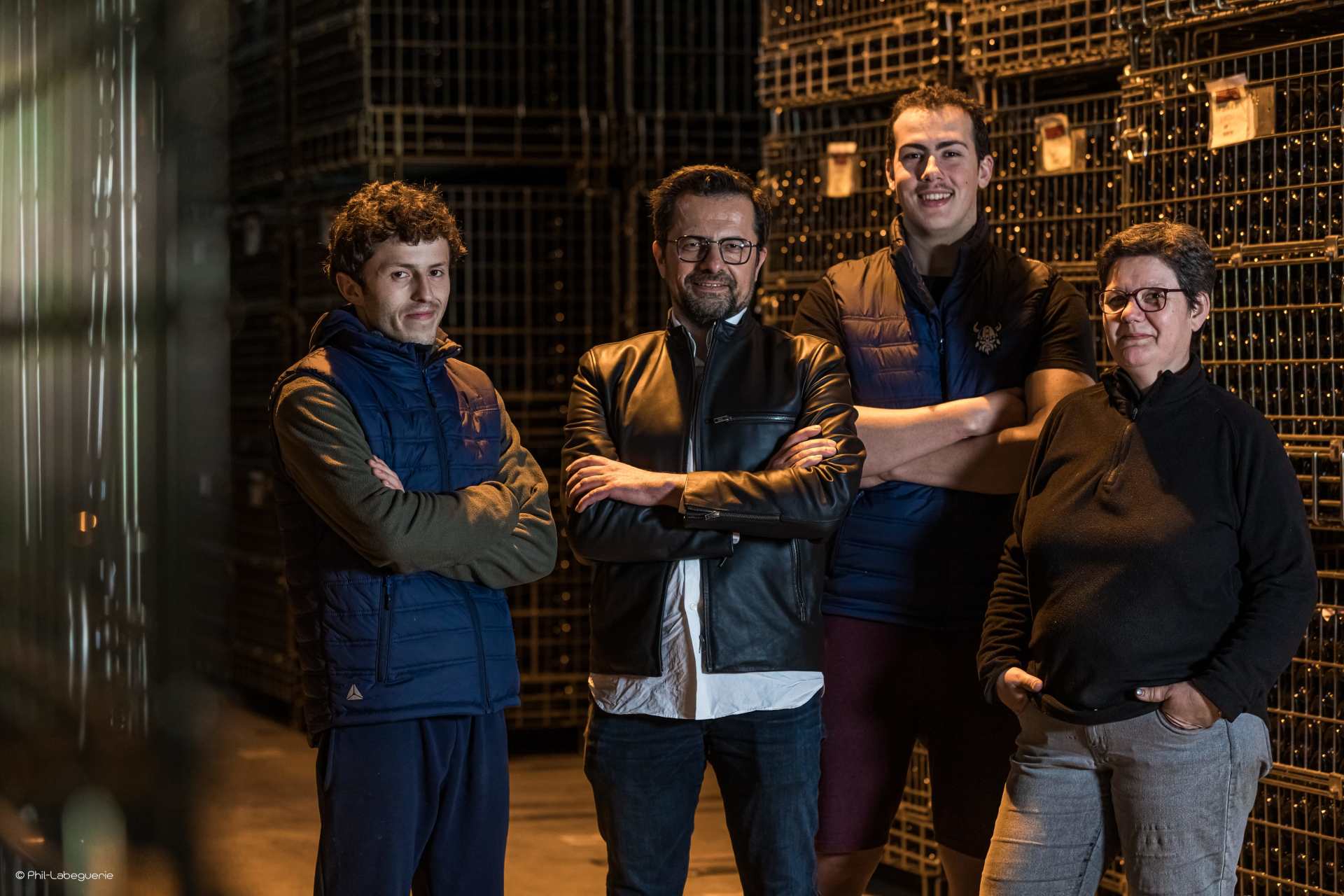 Professionnels du stockage du vin