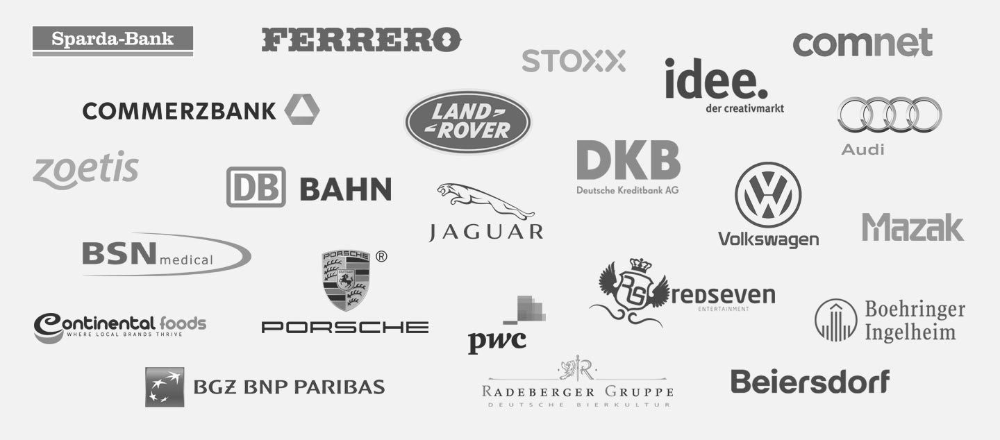 Logos von Unternehmen