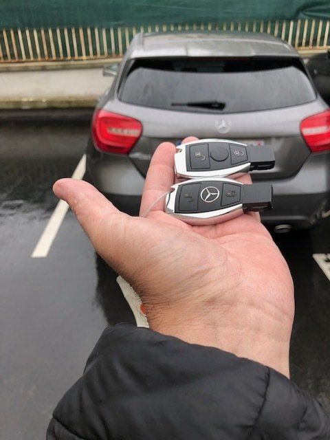 Mercedes double de clé