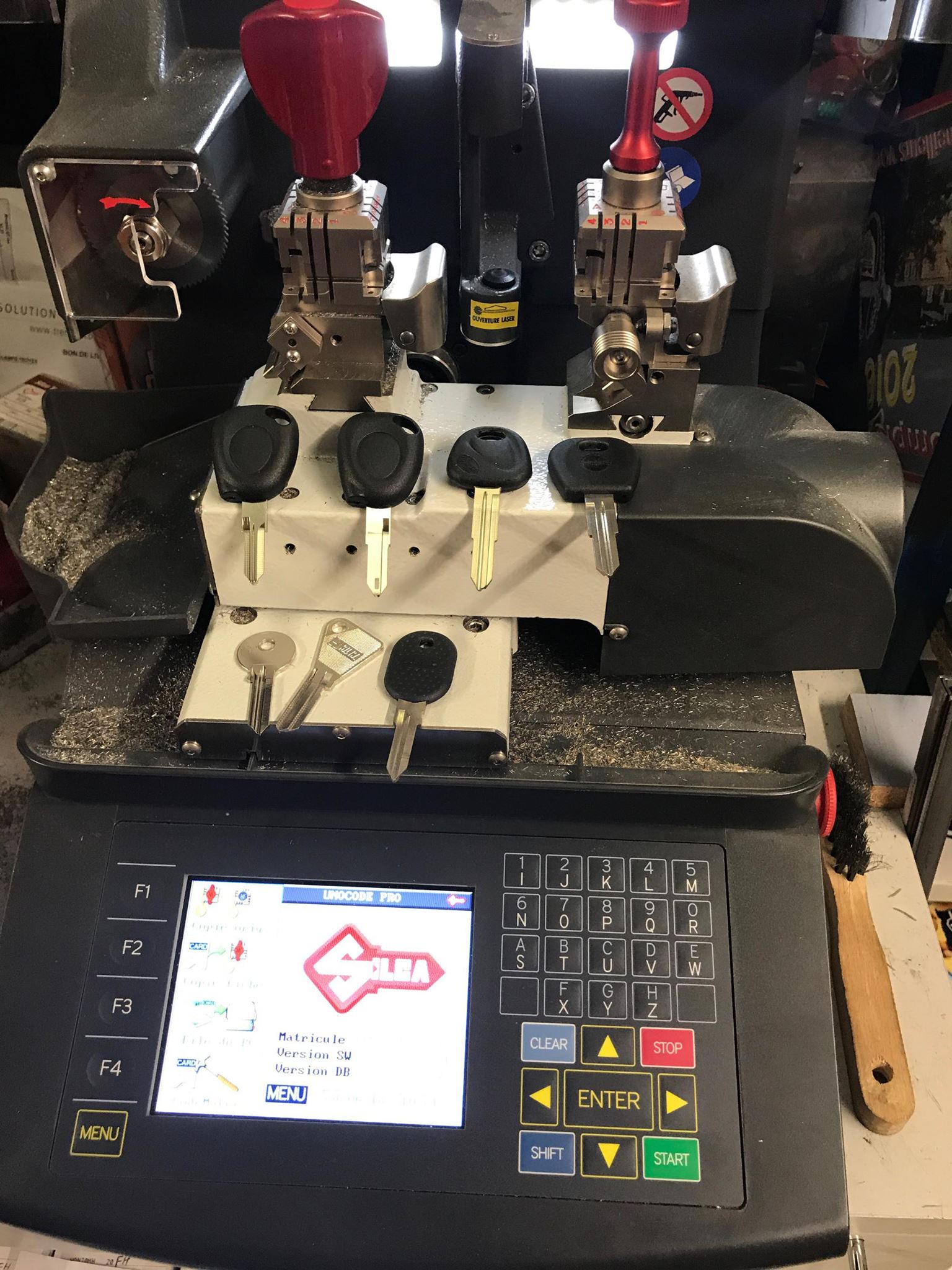 Unocode Pro – taille les clés plates