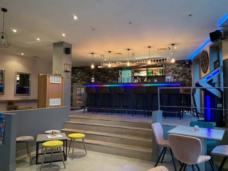 Interieur van sfeercafé in Roeselare