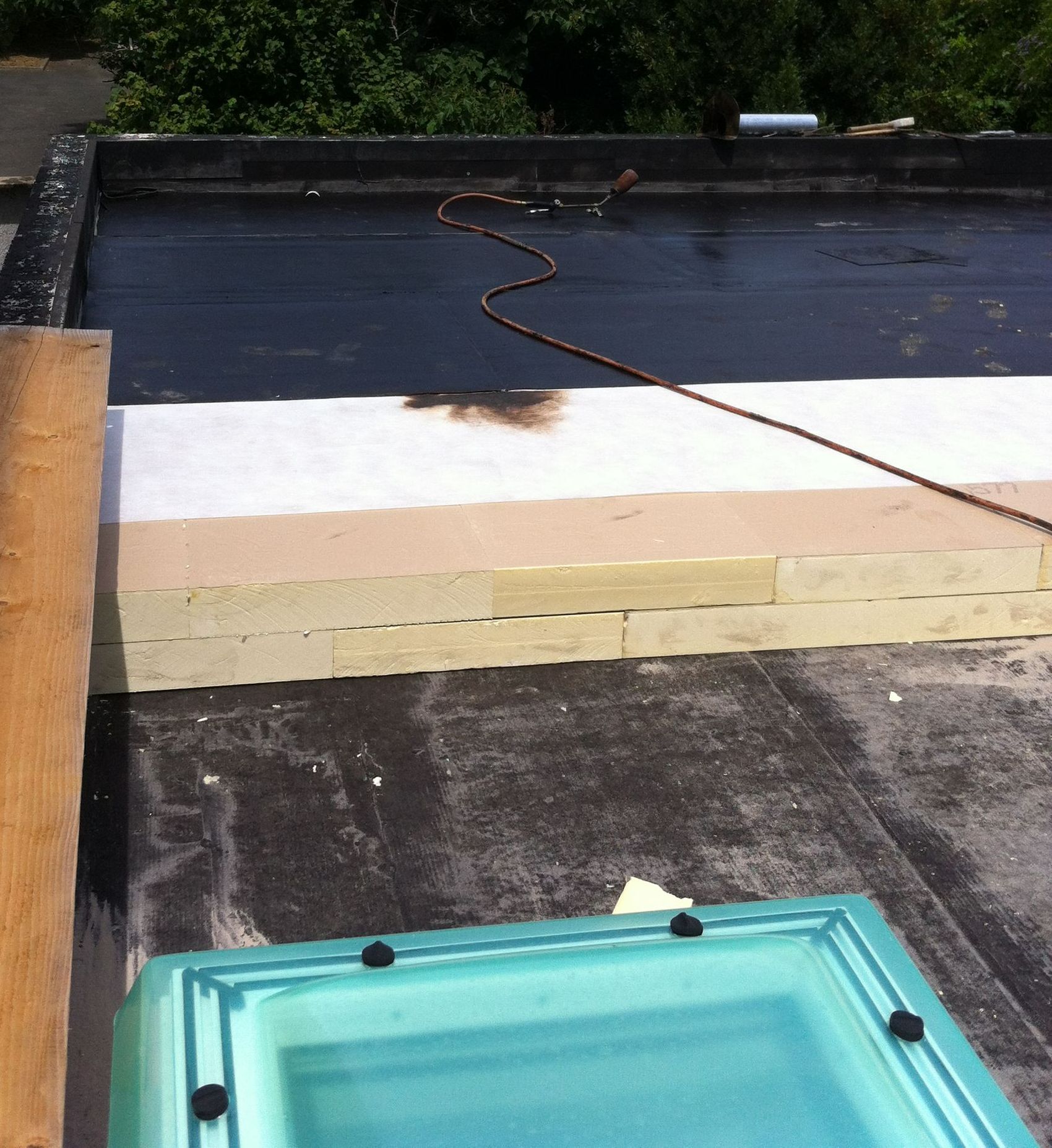 Travaux d'étanchéité de toiture