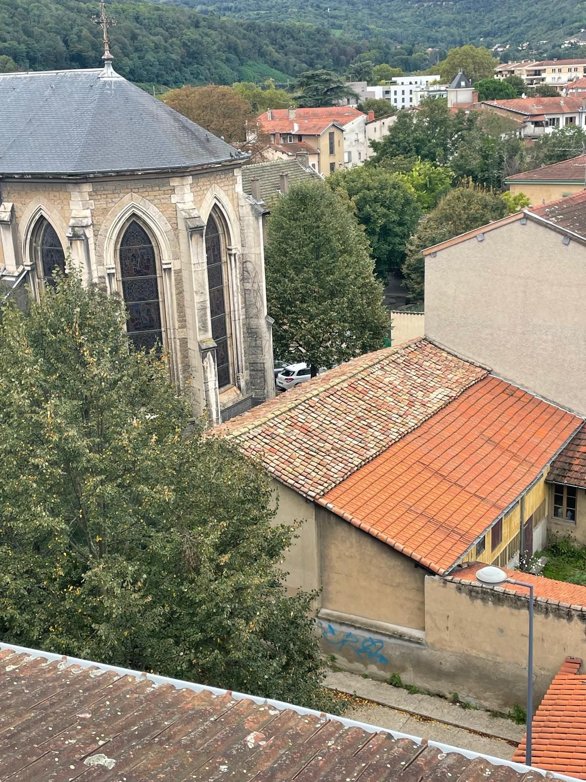 Toiture après nettoyage